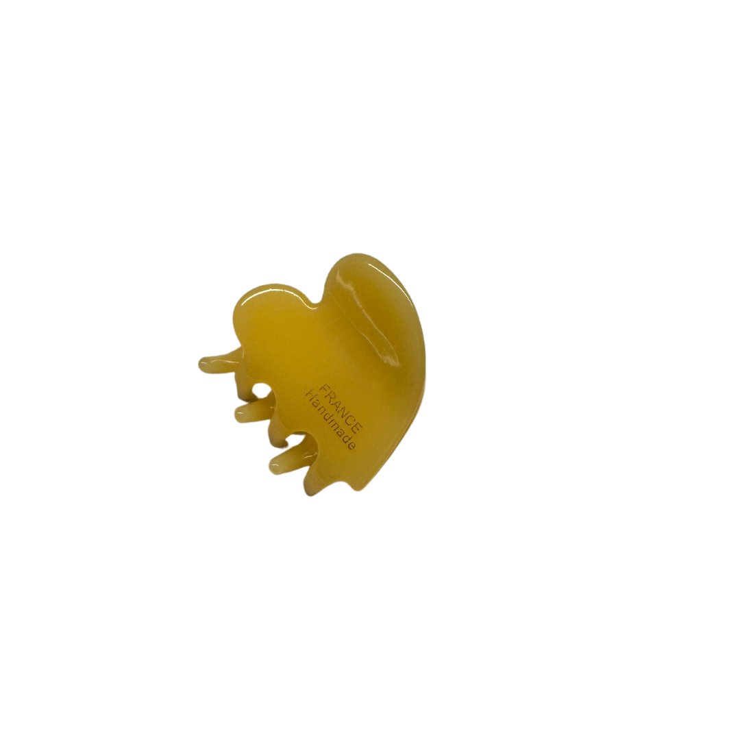 Mini heartclip yellow